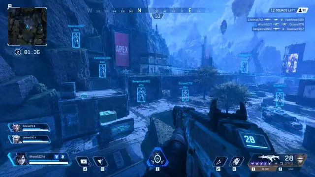 APEX HACK scoped ESP and aim lock for overlay settings guide